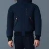 Mackage Men’s Dixon Fur Hood Down Bomber Jacket