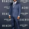 Malcolm Goodwin Reacher 2022 Blue Suit