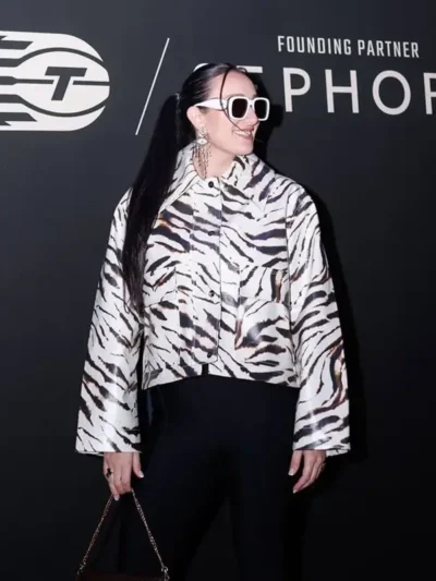 Marina Mabrey WNBA Zebra Jacket