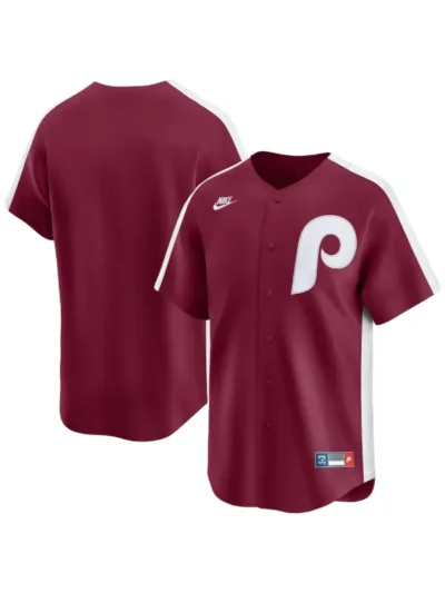 Maroon Phillies Jersey