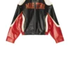 Martine Rose Super Bowl Leather Jacket