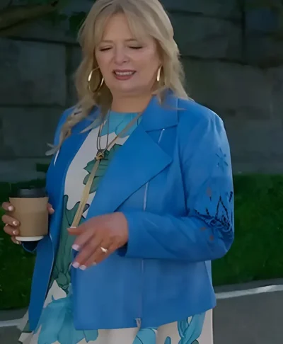 Melissa Peterman All’s Fair in Love and Mahjong 2026 Moto Jacket