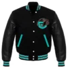 Memphis Grizzlies Black Wool Varsity Jacket