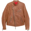 Men Tom Ford Brown Leather Jacket