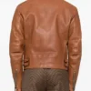 Men Tom Ford Brown Leather Jacket