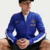 Men’s Chelsea Nike Strike Dri-FIT Blue Track Jacket