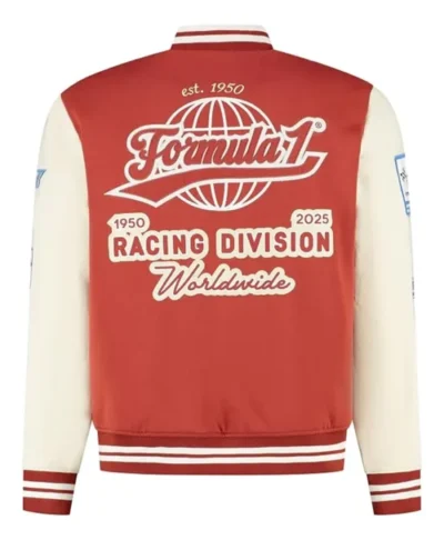 Men’s F1 Heritage Red Varsity Jacket
