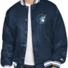 Men’s Minnesota Lynx Starter Navy Satin Varsity Jacket