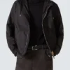 Men’s Prada Black Nylon Hooded Windbreaker Jacket