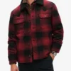 Men’s Red Checkered Jacket