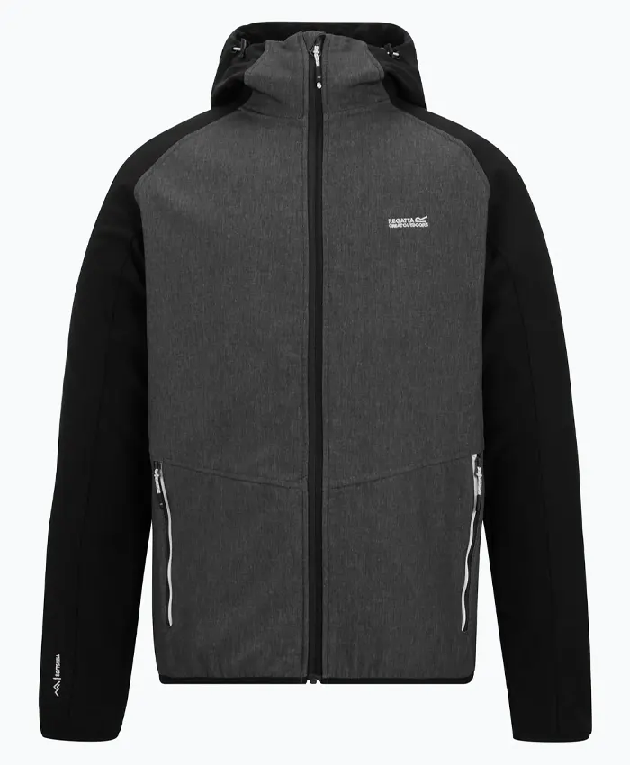 Men’s Regatta Arec III Black Softshell Jacket