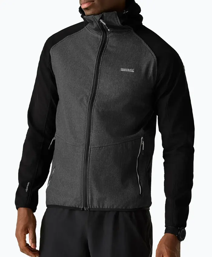 Men’s Regatta Arec III Black Softshell Jacket