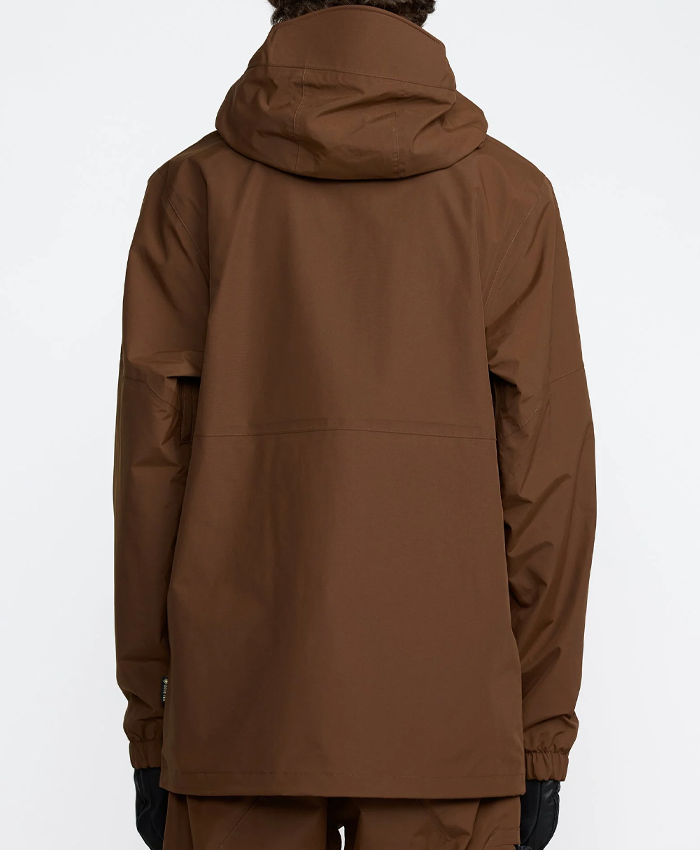 Men’s Volcom Brown Gore-Tex Hooded Jacket
