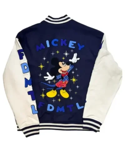 Mickey Mouse Baseball Varsity Jacket