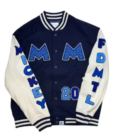 Mickey Mouse Baseball Varsity Jacket