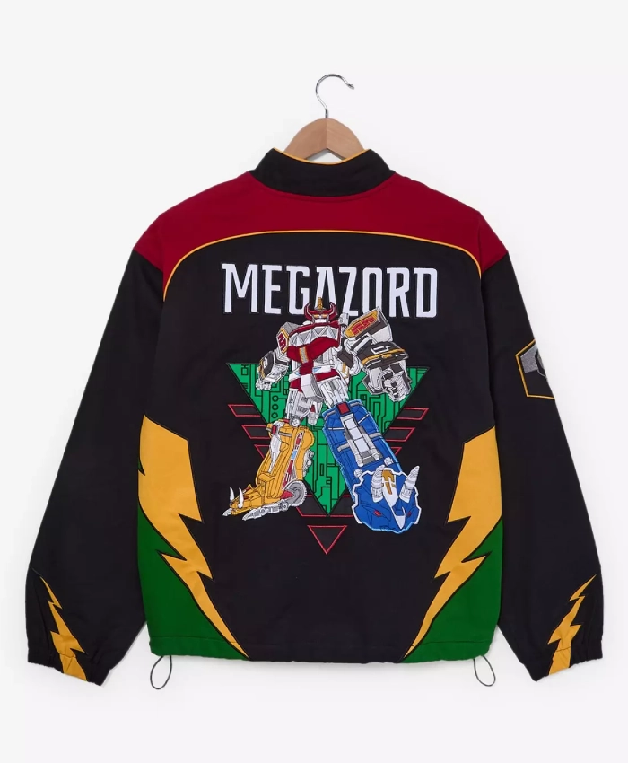 Mighty Morphin Power Rangers Moto Jacket
