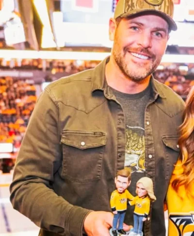 Mike Fisher Nashville Hockey Jacket