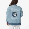Minnesota Lynx Blue Denim Bomber Jacket