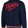 Minnesota Twins Starter Navy Wool Varsity Jacket