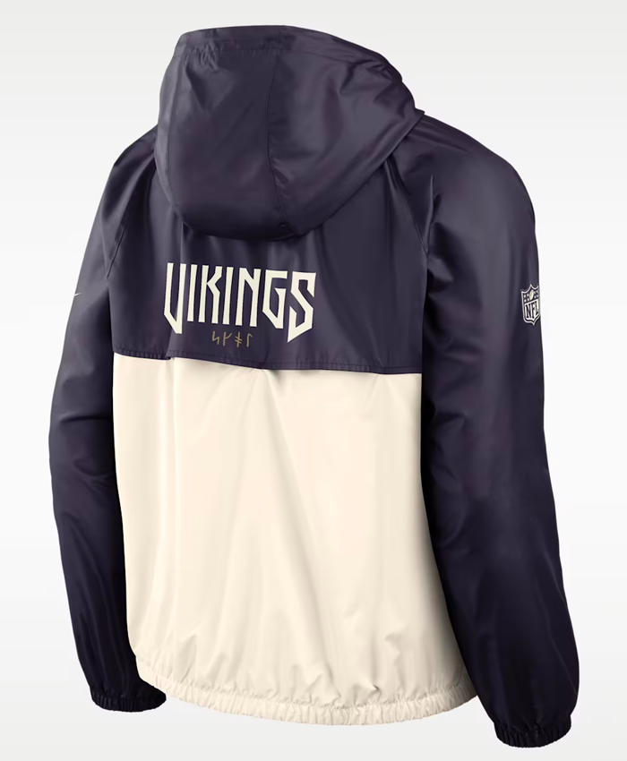 Minnesota Vikings Nike Rivalries Hooded Windrunner Jacket