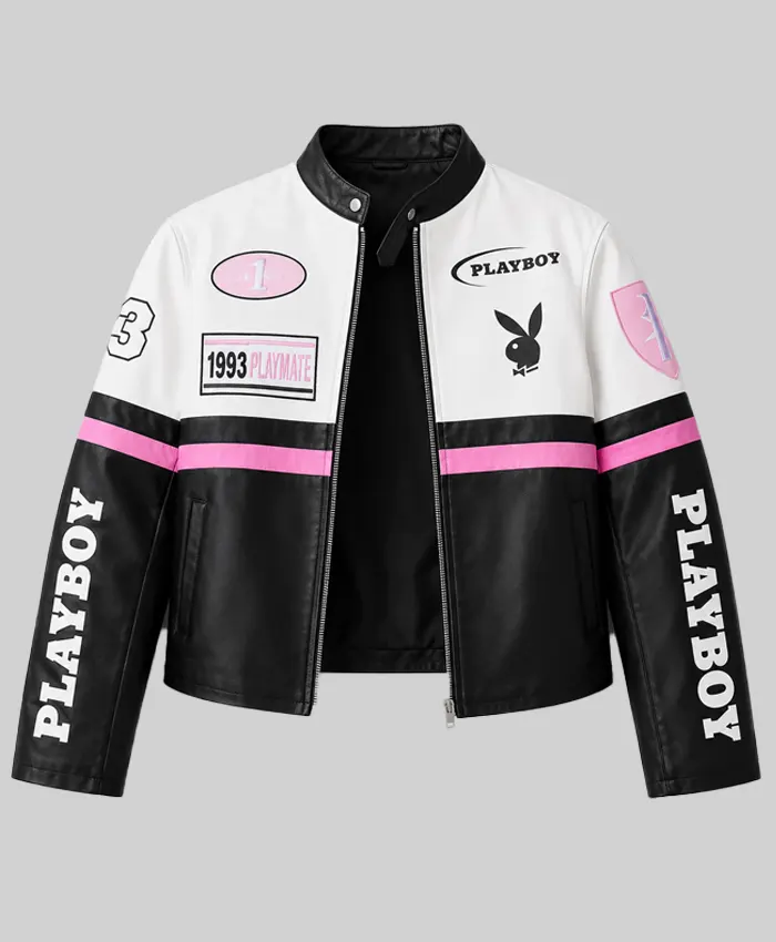 Missguided Color Block Leather Jacket