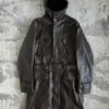 Miu Miu FW99 Leather Coat