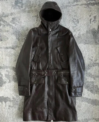 Miu Miu FW99 Leather Coat