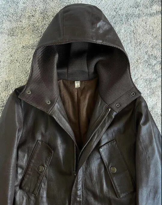 Miu Miu FW99 Leather Coat