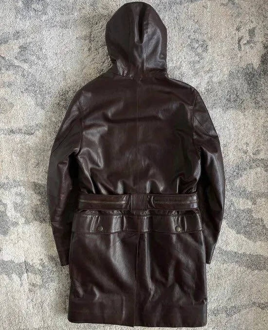 Miu Miu FW99 Leather Coat