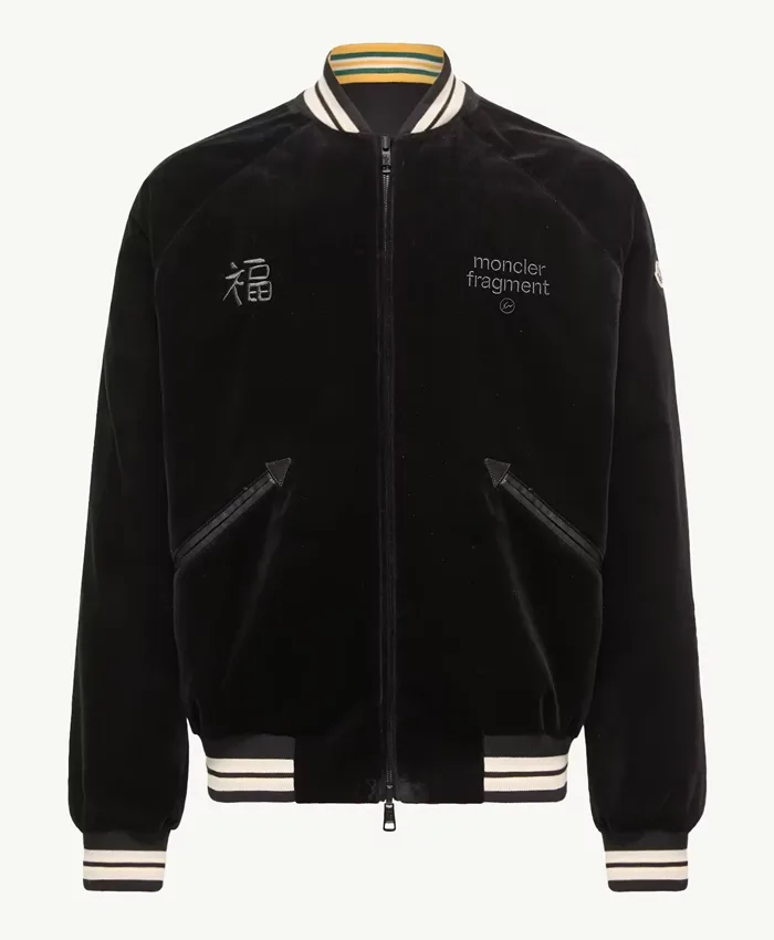 Moncler x Fragment Yūgō Black Souvenir Jacket