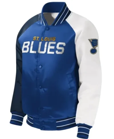 NHL St. Louis Blues Starter Satin Varsity Jacket