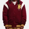 NRL 1908 Brisbane Broncos Maroon Varsity Jacket