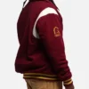 NRL 1908 Brisbane Broncos Maroon Varsity Jacket