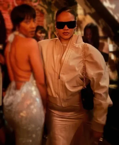 NYC Birthday Party Rihanna Bomber Jacket