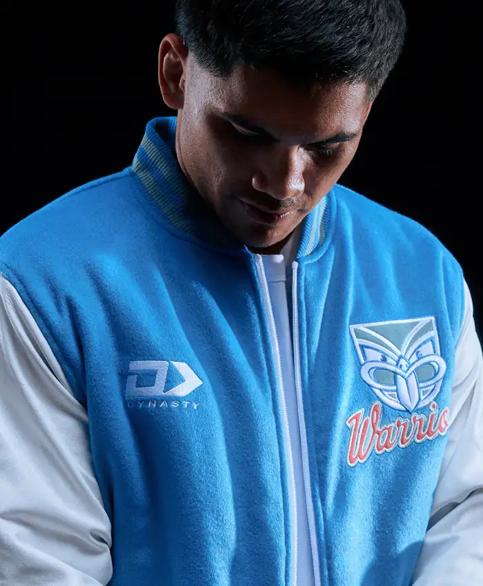 NZ Warriors Adults 2026 Varsity Jacket