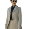 Natascha McElhone Young Sherlock Grey Coat 2026