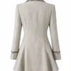 Natascha McElhone Young Sherlock Grey Coat 2026