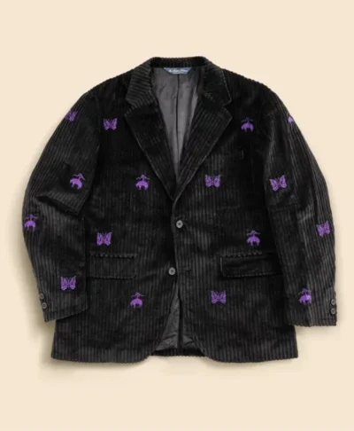 Needles x Brooks Brothers Black Cotton Corduroy Jacket