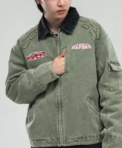 Neptun x Teenage Mutant Ninja Turtles Green Jacket