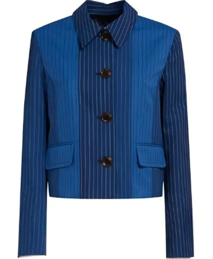 Next Gen NYC S02 Kendall Stripe Blue Jacket
