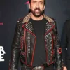 Nicolas Cage Color Out Of Space Black Leather Jacket
