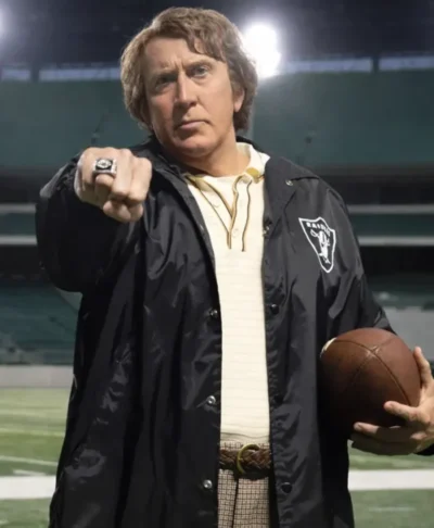 Nicolas Cage Madden 2026 Raiders Black Jacket