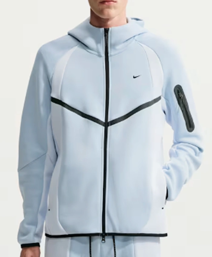 Nike Tech Color-Block Full-Zip Fleece Windrunner Jacket