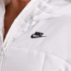 Nike Women’s White Hooded Puffer Jacket