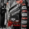 Nine Inch Nails Leather Biker Jacket