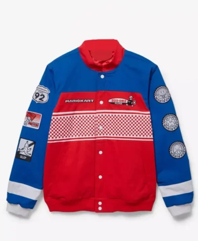 Nintendo Mario Kart Red & Blue Racing Jacket