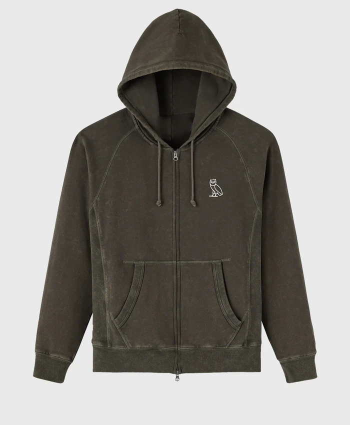 OVO Muskoka Raglan Full-Zip Hoodie