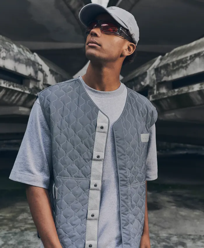Oakley Grey Strato Quilted Vest