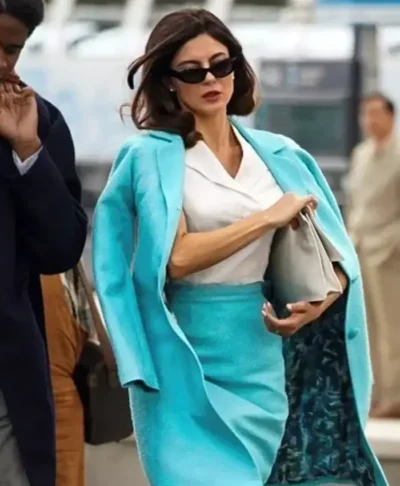 Ocean’s Eleven Monica Barbaro Coat