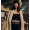 One Piece S02 Lera Abova White Fur Leather Coat